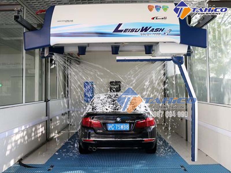 Rửa xe tự động có sạch không