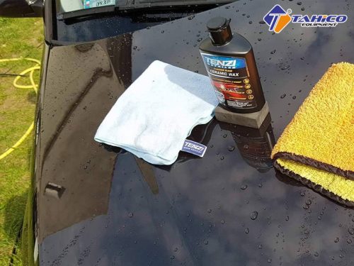 Dung dịch phủ nano bề mặt sơn xe máy Ceramic Wax Tenzi - Hình ảnh 3