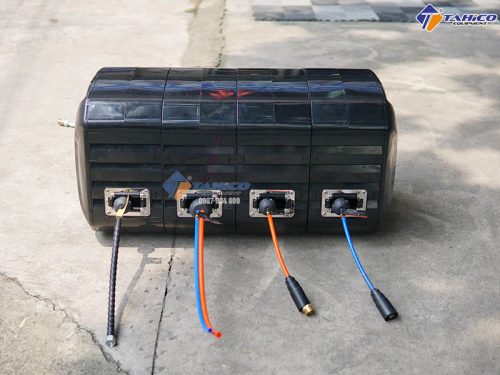 Hộp dây 4 chức năng kết hợp cao áp, nước + hơi, nước, hơi