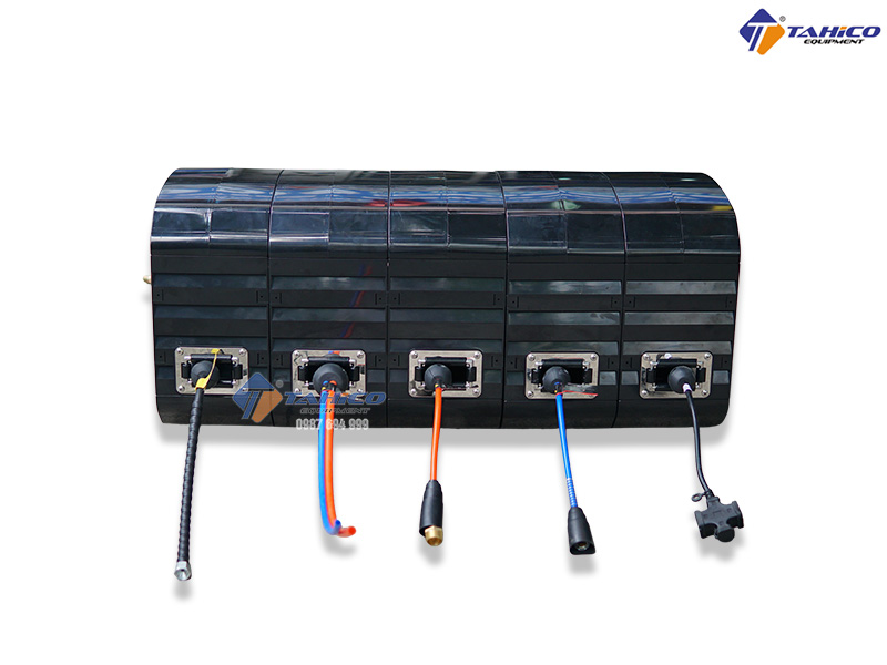 Hộp dây 5 chức năng kết hợp cao áp, nước + hơi, nước, hơi và điện