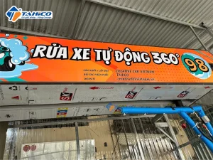 Hệ thống máy rửa xe tự động Creative Car Việt Nam 18 Đơn cị cung cấp máy rửa xe ô tô tự động