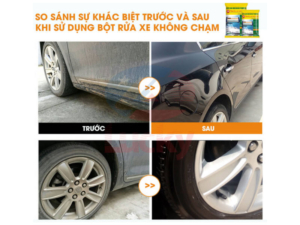 bot rua xe khong cham chuyen tay dau mo xe tai 8