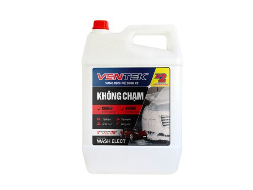 Dung dịch không chạm Ventek cho xe điện Wash Elect can 5 lít