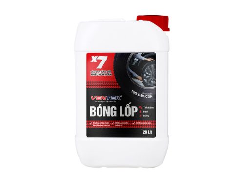 Dung dịch làm đen bóng vỏ lốp ô tô xe máy Silicon can 20 lít