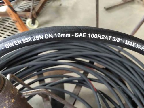 Dây rửa xe cao áp 1 lớp bố kẽm giá rẻ 10 li 3/8”