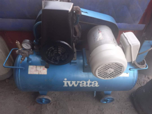 Máy nén khí 2hp nội địa Nhật bãi 12 Máy nén khí 2hp nội địa Nhật bãi