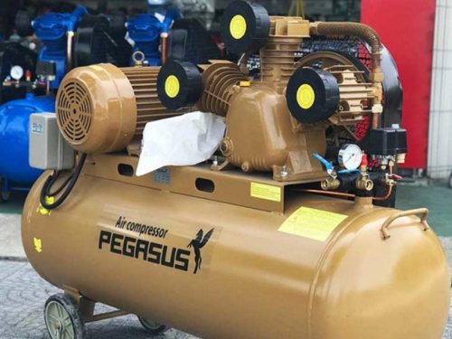 Máy nén khí dây đai Pegasus 10HP 330 lít 1 cấp