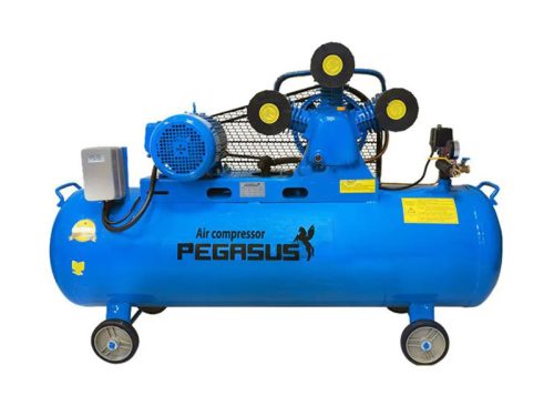 Máy nén khí dây đai Pegasus 10HP 330 lít 1 cấp - Hình ảnh 2