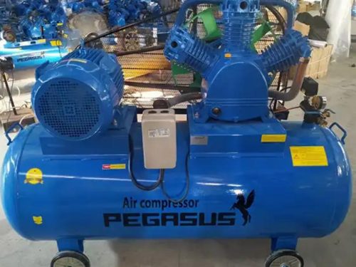 Máy nén khí dây đai Pegasus 7.5HP 330 lít 2 cấp