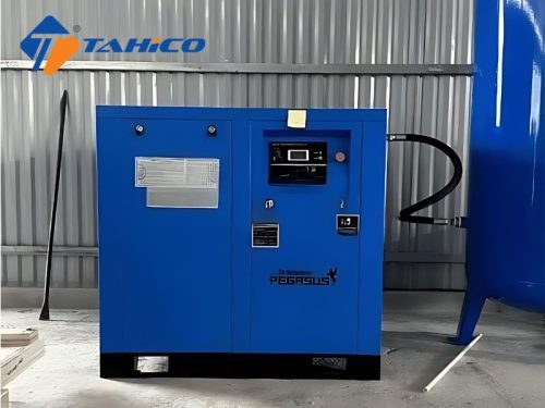 Máy nén khí trục vít biến tần 100HP