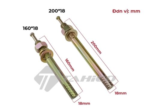 ưu điểm tắc kê đinh zin lắp cầu nâng ô tô 18mm