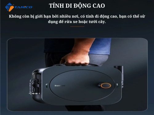 Bộ vòi tăng áp xịt rửa xe ô tô Baseus GF8 - Hình ảnh 8