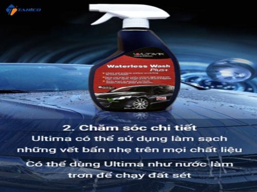 Chai xịt vệ sinh ô tô nano dẻo Ultima