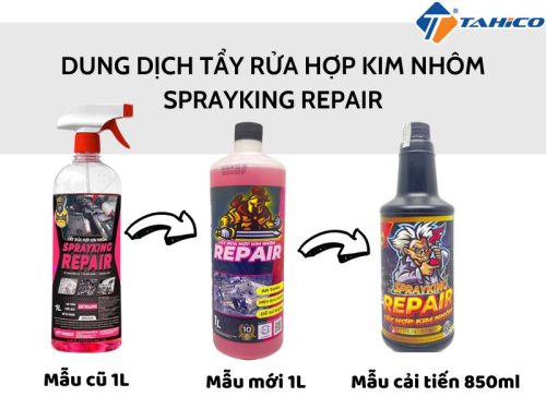 Dung dịch tẩy rửa hợp kim nhôm Sprayking Repair