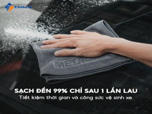 Khăn lau xe ô tô cao cấp chuyên dụng Medicar