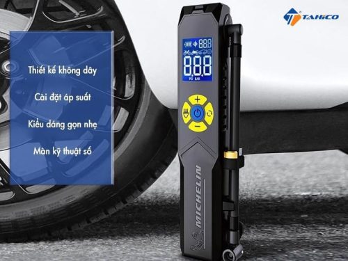 Máy bơm lốp mini Michelin 3321 cao cấp - Hình ảnh 4