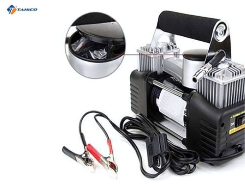 Máy bơm lốp ô tô 2 xilanh Air Compressor - Hình ảnh 3