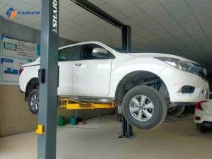 Cầu nâng 2 trụ cáp trên 4.5 tấn | AN TOÀN LÀ TIÊU CHUẨN 16 Sử dụng theo hướng dẫn của kỹ thuật viên
