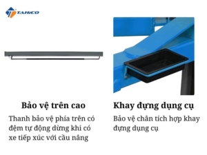 Cầu nâng 2 trụ cáp trên 4.5 tấn | AN TOÀN LÀ TIÊU CHUẨN 17 Cau-nang-2-tru-cap-tren-4-5-tan-Shark-SK3245SD