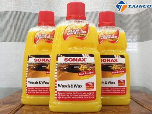 Lưu ý sử dụng và bảo quản dung dịch rửa xe 2in1 Sonax Wash & Wax