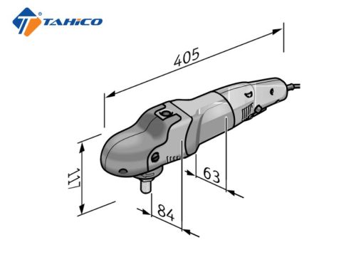 Máy có kích thước nhỏ gọn, trọng lượng nhẹ không gây mỏi tay