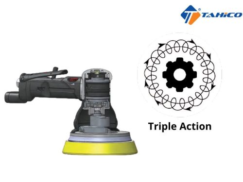 Máy sử dụng công nghệ Triple Action 