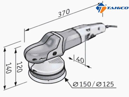 Máy đánh bóng lệch tâm 5'' Flex XFE7-15-125 - Hình ảnh 7