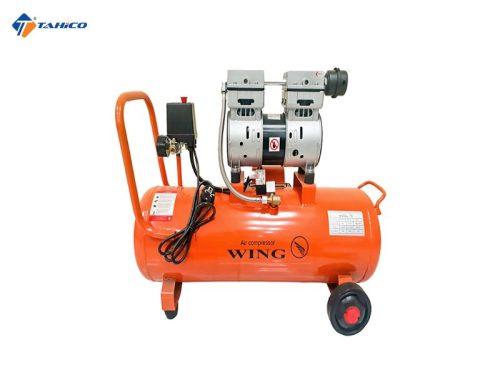 Máy nén khí không dầu giảm âm Wing 0.75hp