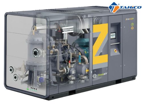 Máy nén khí trục vít không dầu Atlas Copco ZT/ZR 90kW – 160kW