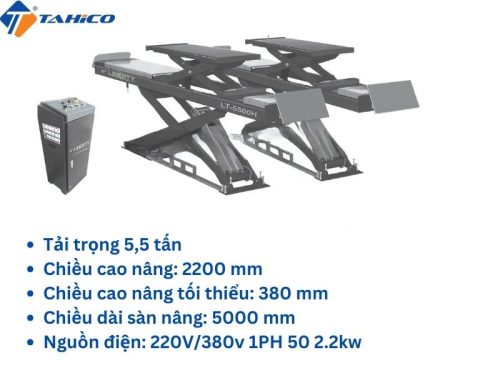 Cầu nâng kiểu xếp 2 tầng 5,5 tấn Liberty LT-5500H