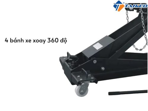 Tích hợp bánh xe 360 độ 