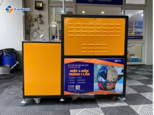 Máy giặt nón bảo hiểm GoWash 10 Máy giặt nón mũ bảo hiểm GoWash