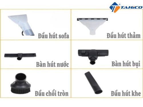 Bộ phụ kiện đầu hút đi kèm