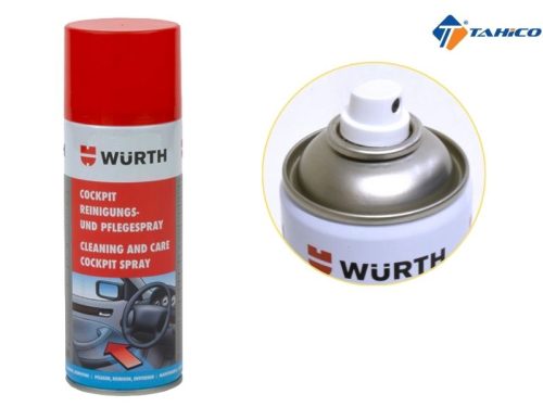 Bảo dưỡng nhựa trong xe Wurth Cockpit Cleaning & Care 400ml - Hình ảnh 2