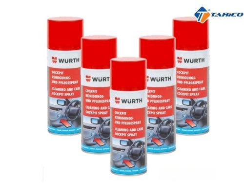 Bảo dưỡng nhựa trong xe Wurth Cockpit Cleaning & Care 400ml - Hình ảnh 3