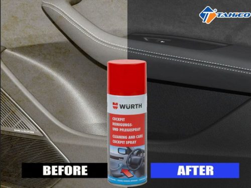 Bảo dưỡng nhựa trong xe Wurth Cockpit Cleaning & Care 400ml - Hình ảnh 8