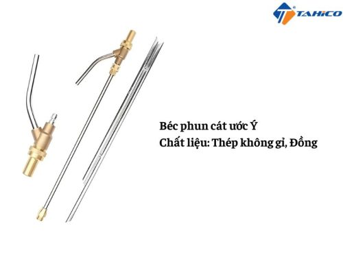 Béc bắn cát ướt của Ý TPS 220bar, 500bar, 560bar - Hình ảnh 6