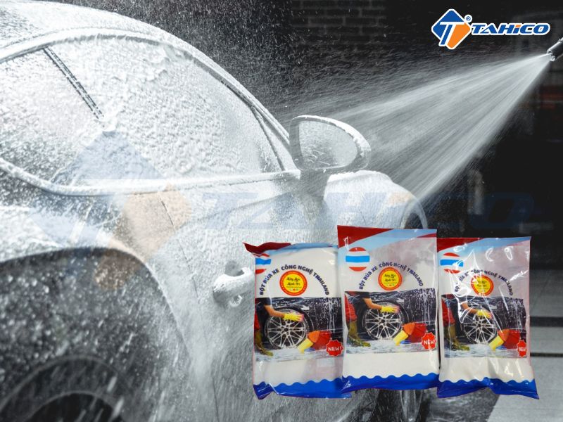 Bột rửa xe không chạm công nghệ Thái Lan 18 Đảm bảo an toàn cho người sử dụng và môi trường
