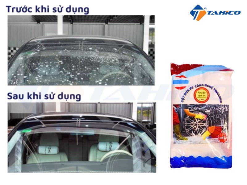 Bột rửa xe không chạm công nghệ Thái Lan 17 Làm sạch nhanh chóng và hiệu quả
