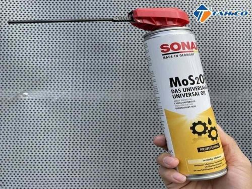 Dầu bôi trơn Sonax MoS2 Oil 339400 400ml | Chống rỉ sét - Hình ảnh 4