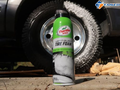 Dung dịch bảo dưỡng lốp Turtle Wax Tire Foam & Shine - Hình ảnh 2