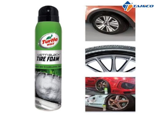 Dung dịch bảo dưỡng lốp Turtle Wax Tire Foam & Shine - Hình ảnh 3