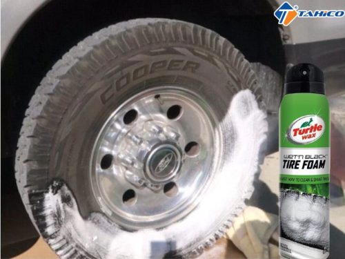 Dung dịch bảo dưỡng lốp Turtle Wax Tire Foam & Shine - Hình ảnh 5