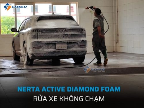 Hướng dẫn sử dụng dung dịch rửa xe không chạm Nerta Active Diamond Foam