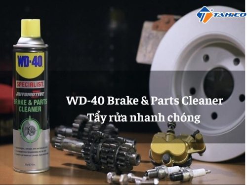 Vệ sinh phanh thắng đĩa WD40 Brake Parts Cleaner 450ml - Hình ảnh 3