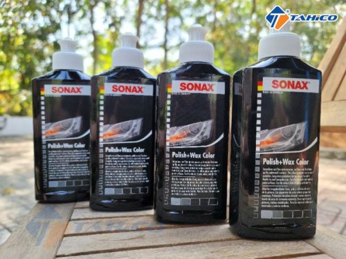 Kem đánh bóng sơn xe Sonax Polish+Wax Color | Màu đen - Hình ảnh 9