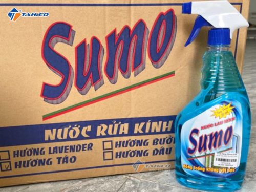 Nước lau kính Sumo 800ml | Hương Dâu, Táo, Bưởi, Lavender - Hình ảnh 8