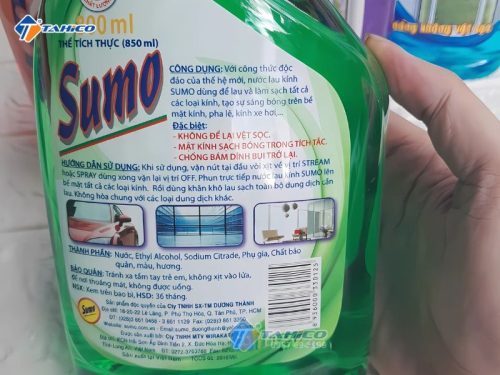 Nước lau kính Sumo 800ml