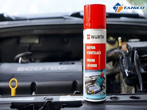 Phủ bóng và bảo vệ khoang máy Wurth Engine Protective Lacquer 400ml - Hình ảnh 6