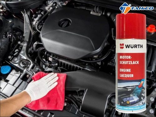 Phủ bóng và bảo vệ khoang máy Wurth Engine Protective Lacquer 400ml - Hình ảnh 2